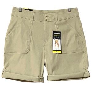 Eddie Bauer Khaki Women's Bermudas